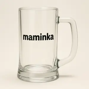 Nápis maminka potisk na půllitr