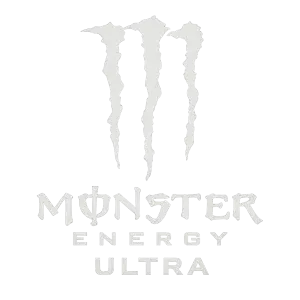 Monster energy ultra logo (logo bílého monstra)