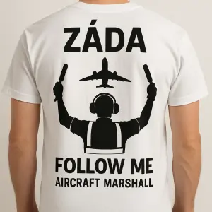 Záda (velké písmo)✈️ FOLLOW MEpod tím menším:AIRCRAFT MARSHALL⸻Přední strana?
