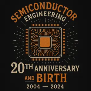 Premium semiconductor engineering artwork for a black hoodie or t-shirt, designed as a professional anniversary and birt