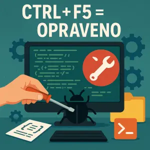 Ctrl F5 = opraveno. K tomu nějaký obraz co by se hodil na opravu softwaru