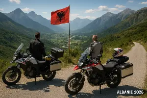 výlet na motorkách do Albánie 2026