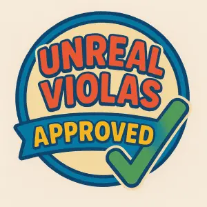 Nadpis Unreal Violas pro kapelu a takovej jako potvrzení nebo něco takoveho víc pro děti