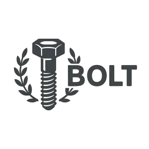 logo společnosti na prodej šroubů s menším motivem kolem bez pozadí