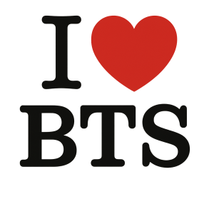 Chci napsat obyčejné (ve stylu i love ny)I ❤️ BTS