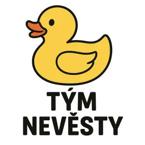 Kačenka tým nevěsty bez pozadí