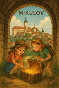 Hledání pokladu, malé objevitelky, Mikulov
