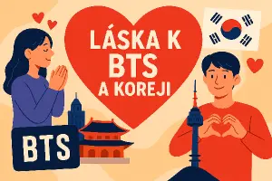 Láska k BTS a koreji