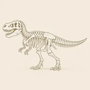 Bile dinosauri fosilie, vzhledove ciste, prehledne