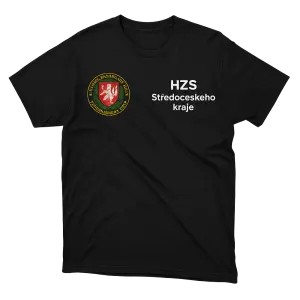 Na přední straně bude logo HZS Středočeského kraje Na pravé straně bude napsáno HZS Středočeského kraje