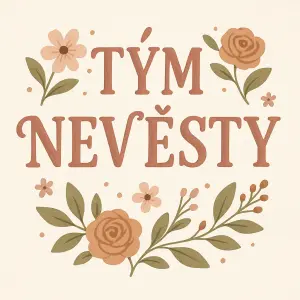 Vytvor ve stejném stylu napis : TÝM NEVĚSTY