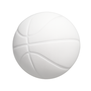 bílý hezký basketbalový míč, trochu rozpity, jen bílý basketbalový míč, který bude hezký, a transparentní pozadí