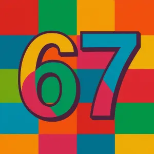 67 barevné