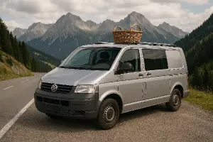 Hory, les cesta, Volkswagen Transporter T5