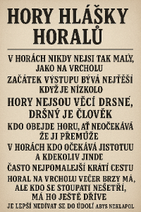 hory hlášky horalů