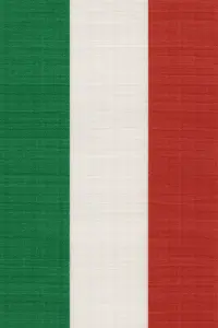 Navrhni mi na výšku pruhy italské trikolory šíře pruhu 0,7cm
