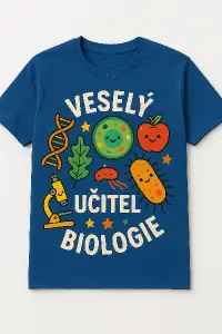veselé tričko pro učitele biologie