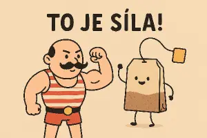 Humorná slovní hříčka s obrázkem