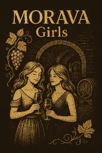 Název MORAVA Girls bude zlatý a téma obrázku, jezdíme do vinných sklipků, vše zlaté a elegantní