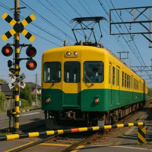 Fumikiri train