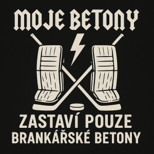 ve stylu AD DC moje betony zastaví pouze brankarské betony, (dve hokejky a jeden blesk uprostred mezi nimi
