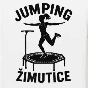 udělej mi návrh na tričko Jumoing Žimutice a at je tam i fitness ntrasmpolína