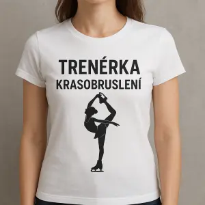 tričko pro trenérky krasobruslení