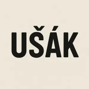 nápis ušák
