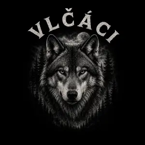 Z obrázku odstraň tričko chci ponechat jen nápis a vlka