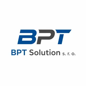 Text BPT Solution s. r. o. vycházející z loga BPT