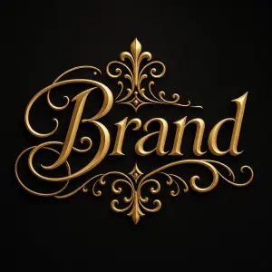Ozdobný nápis Brand