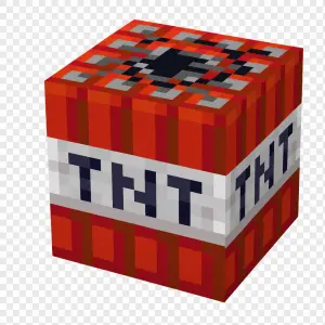 minecraft tnt bez pozadí