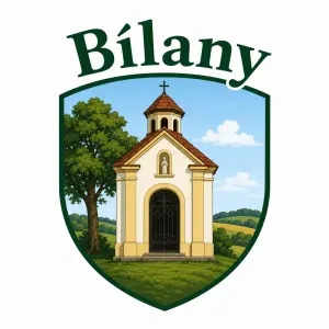 chtělbych tam logo obce bílany s naši kapličkou a nad to nápis Bílany