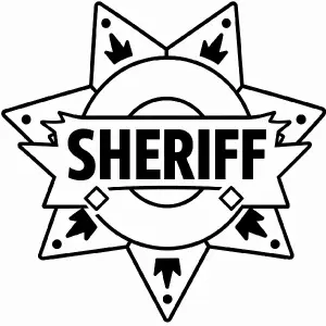 jěště ty dva kosočtverce pod nadpisem sheriff vybravi