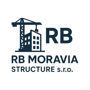 Chci tam mít znak firmy RB Moravia Structure s.r.o. a neco co se týče stavby