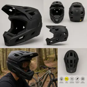 Integrální helma na mtb kolo