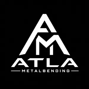 Metalbending logo Atla bílé
