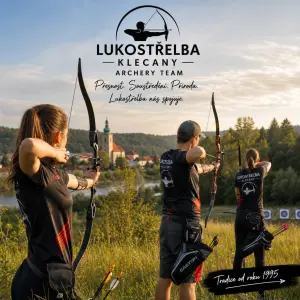 lukostřelba klecany, archery team, střelci v přírodě