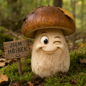 Vtipný hříbek