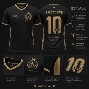Udělal by jsi mi prosím návrh sportovního dresu jako třeba na fotbal. Ale chtěli bysme to udělat jako památku pro našeho