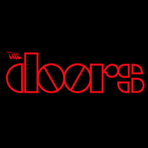 logo The Doors v ervene barve