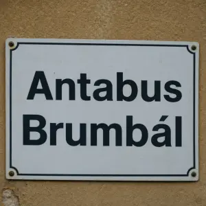 Udělej mi fotku s nápisem Antabus Brumbál