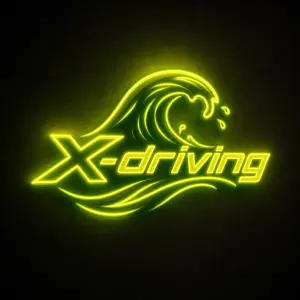 Napište tam logo X-driving ve svitici zeleno žluté barvě a k tomu nějaký obrázek vlny jelikož je to značka pro surfy