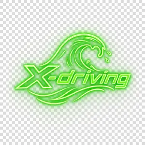 Barva loga více do svítící zelené a zachovej jen logo, pozadí ať je průhledné