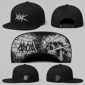 Udělej mi nakej skate návrh. Klučičí. Můžeš udělat i ze spoda kšiltu nakej grafit
Treba černobílou