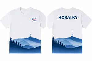 Bez toho trika.
Pridej logo do rohu decentne nemocnice agel jesenik
Na zadech pridej napis HORALKY