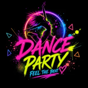 Potrebovala bych neonovy potisk na predni stranu tricka neco vhodneho na tanecni party mix neon barev