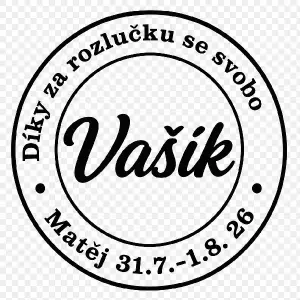 Odebrat tečku za svobodou a odebrat pozadi. Změnit jméno Štípa na Vašík