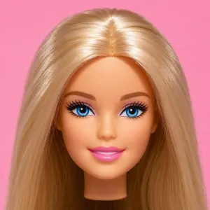 Hlava barbie