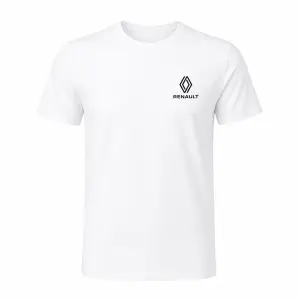 potřebuji čistě bílí tričko s Logem Renauult na levém prsu je to pro firmu !!